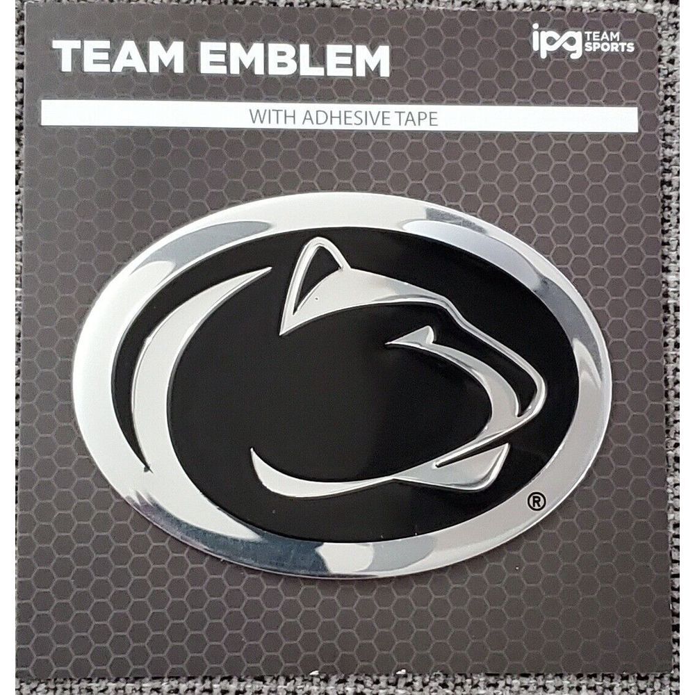 Penn State Nittany Lions Auto Team Emblem Decal‎ With Adhesive Tape